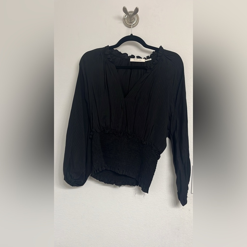 Elegant Black Women's Top
